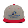 Heather Grey/ Red