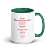 Dark green / 15 oz